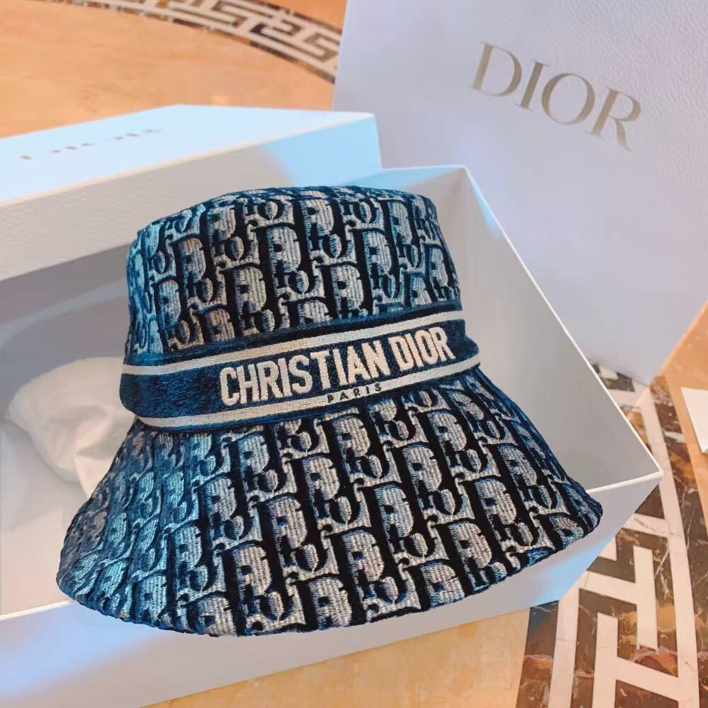 Dior Oblique Jacquard Bucket Hat